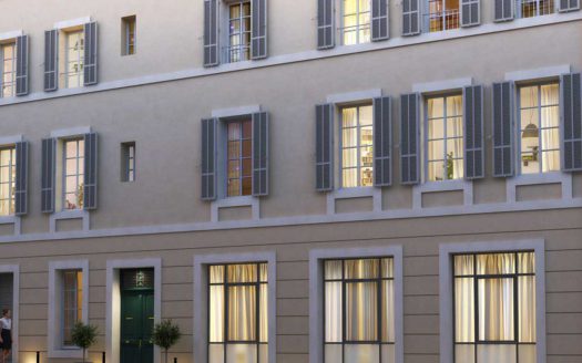 Programme Malraux à Aix en Provence, façade extérieure de la Résidence les Hauts de Mirabeau